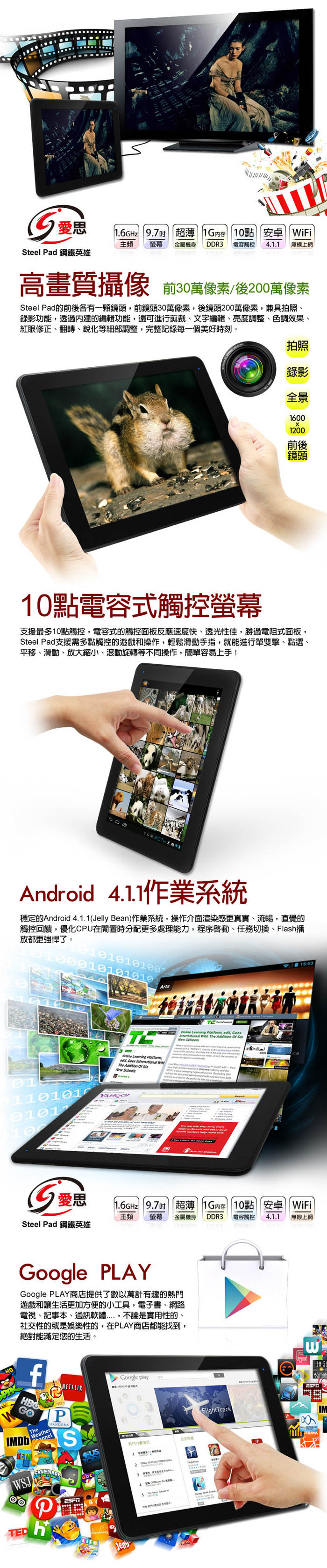 Steel Pad 鋼鐵英雄